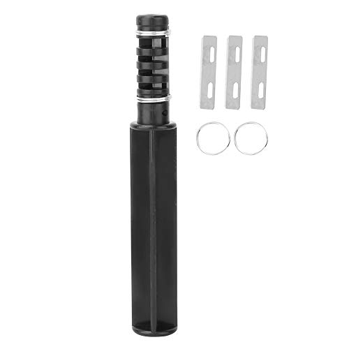 ANKROYU Professionelles Ledergurtschneider scharfe Klinge Werkzeug für DIY Bastelschnitt Lederstreifen 3 mm 5 mm Breite Abs Plastik Ergonomischer Griff 15 cm Länge von ANKROYU