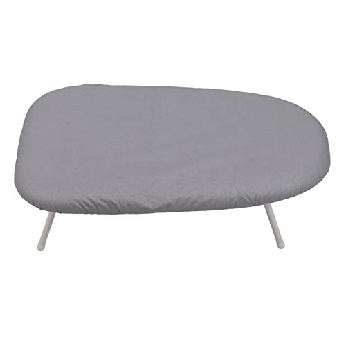 ANKROYU Reisearbeitsplatte Bügelbrett Faltbares Tischtuchbügelbrett mit Baumwollabdeckung Nicht -Slip -Füße zum Nähen von Handwerksräumen kleine Räume pp Plastikplatte reines Baumw (Elegantes Grau) ANKROYU Reisearbeitsplatte Bügelbrett Faltbares Tischtuchbügelbrett mit Baumwollabdeckung Nicht -Slip -Füße zum Nähen von Handwerksräumen kleine Räume pp Plastikplatte reines Baumw (Elegantes Grau) von ANKROYU