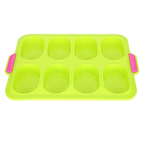 ANKROYU Silikon-Backformen mit 8 Mulden, antihaftbeschichtete Cupcake-Pfanne, wiederverwendbares Kuchen-/Muffinblech für Hobbybäcker, Schwarz, Grün, Mehrfarbig, 23,8 x 34,5 x 2,5 c ANKROYU Silikon-Backformen mit 8 Mulden, antihaftbeschichtete Cupcake-Pfanne, wiederverwendbares Kuchen-/Muffinblech für Hobbybäcker, Schwarz, Grün, Mehrfarbig, 23,8 x 34,5 x 2,5 c von ANKROYU