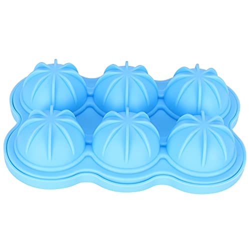ANKROYU Silikon-Eisball-Maker, wiederverwendbar, Eisform, Tablett, für Zuhause, Küche, Bar (Himmelblau) von ANKROYU