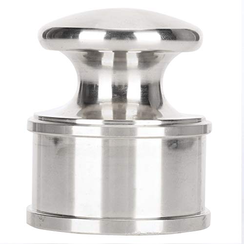 ANKROYU Stadt Handgepresstes Lederschnitzwerkzeug kompakt helle Lustre Leder -Presseausrüstung für DIY -Leder -Handwerkshome Dekoration 6 x 6 x 7 cm (Edelstahl) von ANKROYU