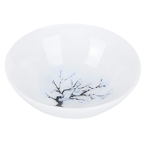 ANKROYU Temperaturfarbe Wechselnde Tasse Keramik Teeschale mit Pflaumenblüten - -Design -Wärmeematerial für Home Office. Verwenden Sie 9 cm Durchmesser 70 ml Kapazität (Pflaume) (Sakura a) (Sakura b) von ANKROYU
