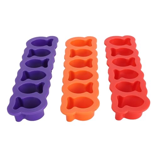 Ankroyu Fish Cookie Cutter Set 3PCS Mini Plastikbackformen für Fondant Schokoladenkeks Kuchen Dekorieren Küchenwerkzeuge Langlebige wiederverwendbare einfache Fischformschneider Ankroyu Fish Cookie Cutter Set 3PCS Mini Plastikbackformen für Fondant Schokoladenkeks Kuchen Dekorieren Küchenwerkzeuge Langlebige wiederverwendbare einfache Fischformschneider von ANKROYU