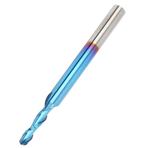 Ballnose Cutterkugel Endmühle Blau beschichtetes Spiralrouter Bit Frende Cutter 3.175x3.175x22mm Ballnose Cutterkugel Endmühle Blau beschichtetes Spiralrouter Bit Frende Cutter 3.175x3.175x22mm von ANKROYU