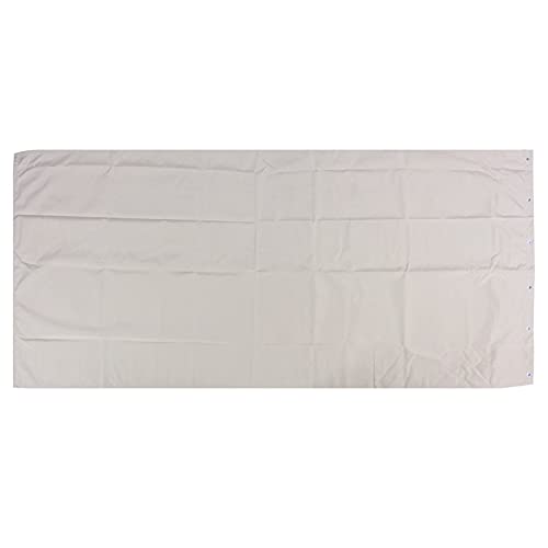 Dusch vorhang Polyester Stoff wasserdicht verdicken Bad Vorhang Trennwand für Badezimmer (Breite 80 * 180) von ANKROYU