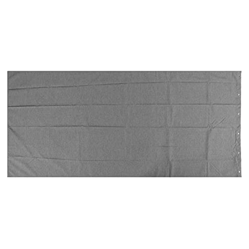 Dusch vorhang Polyester Stoff wasserdicht verdicken Bad Vorhang Trennwand für Badezimmer (Breite 80 * 180) von ANKROYU