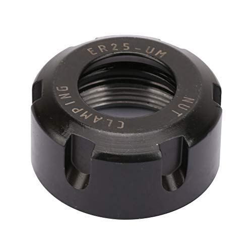 ER40 ER32 ER25UM COLLET SCHLAMPING MUTTER, Premium -Kohlenstoffstahl -Mahlen -Muttern für Dreh- und Maschinenmaschinen (ER25 eins) von ANKROYU