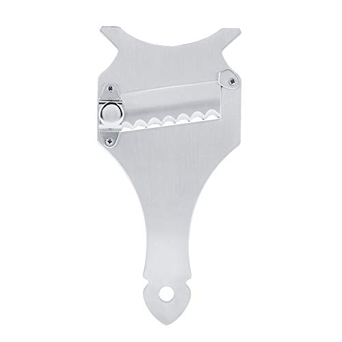 Edelstahl -Trüffel -Käse -Käse -Slicer Verstellbarer Schokoladenschokoladenrasierer professionelles Küchenwerkzeug für Köche Bäcker Hausköche 430 Edelstahl Silber 16.5 cm Edelstahl -Trüffel -Käse -Käse -Slicer Verstellbarer Schokoladenschokoladenrasierer professionelles Küchenwerkzeug für Köche Bäcker Hausköche 430 Edelstahl Silber 16.5 cm von ANKROYU