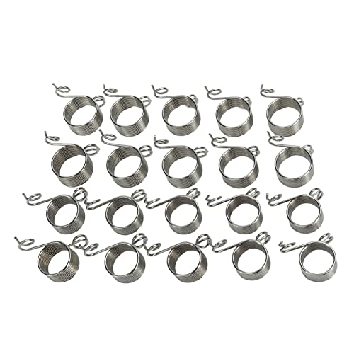 Edelstahlführer Fingerhalter Stricken Dimble Garn Stranding -Werkzeugring für Häkelstrick -Handwerkszubehör mit 10 Prozent großer Ring und 10 Prozent kleiner Ring von ANKROYU