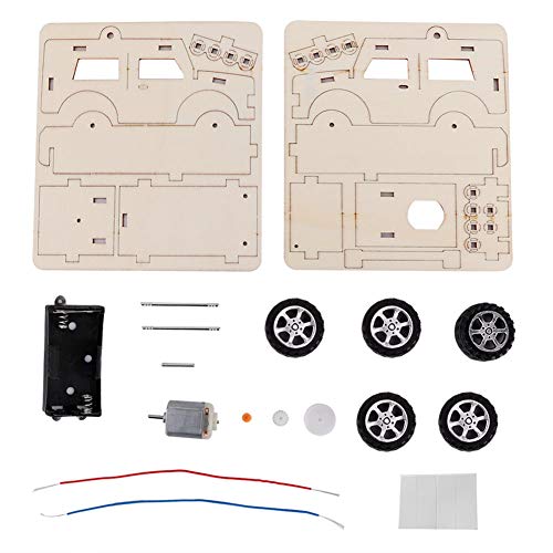 Electric DIY Model Kit Premium Wood Educational Toy Physical Experiment für Kinder Kinder 5x13x8cm von ANKROYU
