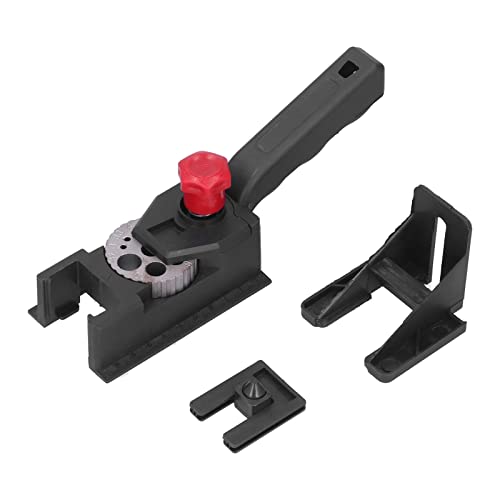 Handheld -Dübel -Jig Multifunktion flexible einstellbare leichte tragbare Punch -Locator -Werkzeug für Holzbearbeitung Home Dekoration ABS Chrom Tangsten Stahl Handheld -Dübel -Jig Multifunktion flexible einstellbare leichte tragbare Punch -Locator -Werkzeug für Holzbearbeitung Home Dekoration ABS Chrom Tangsten Stahl von ANKROYU