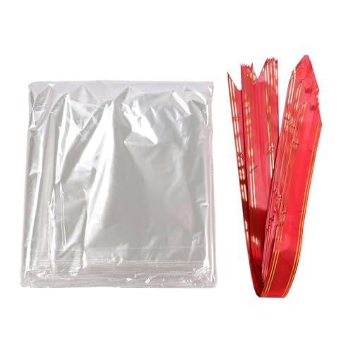 Klare transparente Geschenktüten Food Grade multifunktional Twist Krawatten Goodie -Taschen für Süßigkeiten Bäckerei Verpackung 10pcs 80x140cm Klare transparente Geschenktüten Food Grade multifunktional Twist Krawatten Goodie -Taschen für Süßigkeiten Bäckerei Verpackung 10pcs 80x140cm von ANKROYU