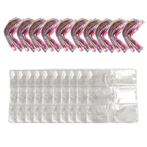 Klare transparente Geschenktüten mit elegantem Ribbon -Mehrzweckverpackung für Puppen -Snacks Hochzeitsfest Food Grade Material 60x75 cm 100 PCs von ANKROYU