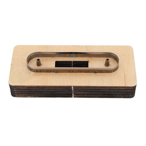 Lederschneidemittel -Kabelbänder Kordnerizer Holzschneidemaschinen Stürze Schneiderform für DIY -Handwerk Effiziente genaue Schneiden scharfe Stahlmaterial Massivholzmaterial (L) von ANKROYU