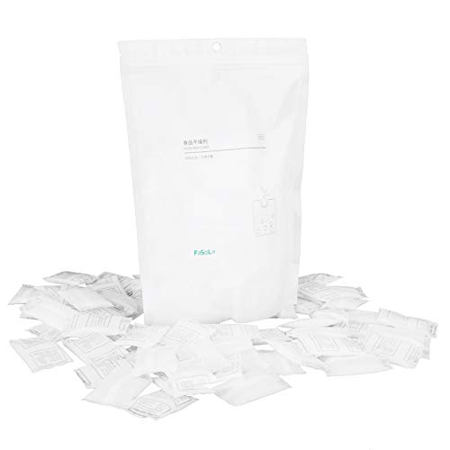 Nahrungsmittelqualität Kieselgel Desrocknung Sachets Hochleistungsfeuchtigkeitsabsaug für Lebensmittel Speicher sicheres nicht giftiges Weiß 57x30 mm 2 Packs 120pcs Nahrungsmittelqualität Kieselgel Desrocknung Sachets Hochleistungsfeuchtigkeitsabsaug für Lebensmittel Speicher sicheres nicht giftiges Weiß 57x30 mm 2 Packs 120pcs von ANKROYU