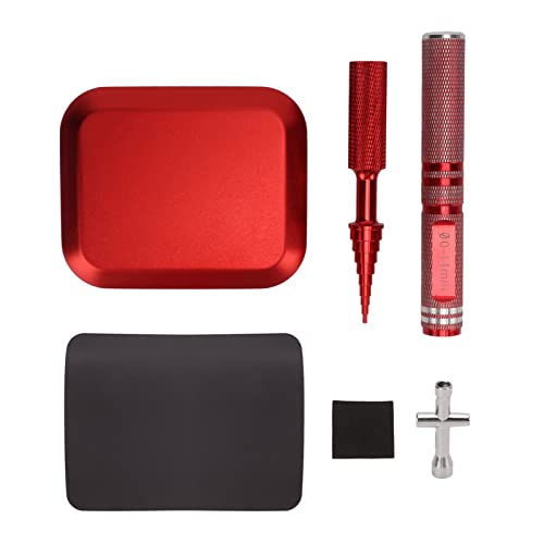 RC Repair Tools Kit Punch Cross Wrench Body Reamer Set für die Wartung des Fernbedienungsmodells (Rot) von ANKROYU