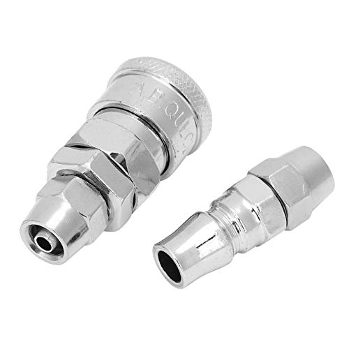 Schnelle Stecker Selbstverriegelungslegungslegungsstahl Pneumatische Luftschlauchanschläge langlebige resistente Kupplungen für Industriewerkzeuge 20SP und 20 -pp -Größe 2 Teile von ANKROYU