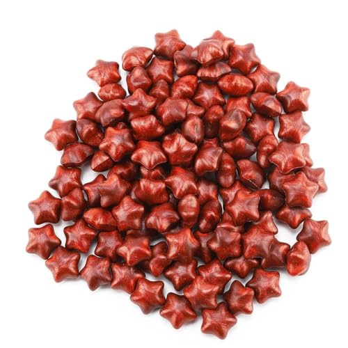 Versiegelung von Wachsperlen Premiumqualität Starke Haftung Einfaches Schmelzen für Hochzeitseinladungen Umhülle Begrüßungskarten 100pcs gemischte Farbe Gold Rot Gold Wachs Perlen (Rot Gold) von ANKROYU
