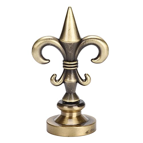 Vintage Wachs Seal Stamp Griff Elegantes Aluminiumlegier -Versiegelungsstempel für Hochzeitseinladungen umhüllt Buchstaben DIY Crafts Tee Verpackung 3.7x6.3cm 54g (Bronze) von ANKROYU
