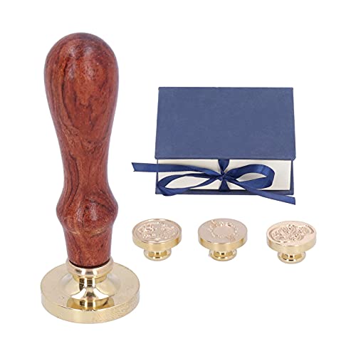 Wachs Seal Stamp Griff Kit Innovative Ergonomische Design glatte Oberfläche hochwertiges Kupferholzmaterial für Handwerksliebhaber und Hochzeitseinladungen Wachs Seal Stamp Griff Kit Innovative Ergonomische Design glatte Oberfläche hochwertiges Kupferholzmaterial für Handwerksliebhaber und Hochzeitseinladungen von ANKROYU