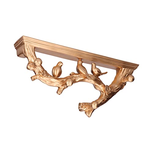 Wallhaken Key Hanger Vogelförmige Kleiderregal wasserdichte Raumsparungshalter für Schlafzimmer Wohnzimmer Öko -freundliche Harzmaterial atives Zubehör 41,5 cm von ANKROYU