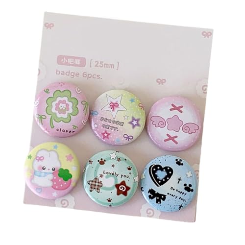 1. 6pcs Cartoon Metall Brosche Stifte Dekorative Abzeichen Für Kinder Erwachsene Kleidung Rucksäcke Hüte Jacken Zubehör Cartoon Emaille Pins 1. 6pcs Cartoon Metall Brosche Stifte Dekorative Abzeichen Für Kinder Erwachsene Kleidung Rucksäcke Hüte Jacken Zubehör Cartoon Emaille Pins von ANMITI