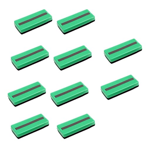 10pcs Magnetischer Whiteboard Radierer Whiteboard Schwamm Reiniger Mit Magnetischem Whiteboard Radiergummi Für Büroschule Klassenzimmer von ANMITI