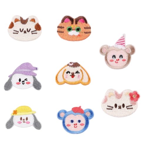 11 PCs Bestickte Pflaster Cartoon Tiernähte Eisen Auf Flecken Applikationsflecken Auf Flecken Für Kleiderbeutel Nähen 11 PCs Bestickte Pflaster Cartoon Tiernähte Eisen Auf Flecken Applikationsflecken Auf Flecken Für Kleiderbeutel Nähen von ANMITI