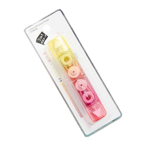 2 In 1 White Out Tape Scrapbooking Tape Doppelkopfkorrektur Mit Kleberwalze Für Instantskorrekturen von ANMITI