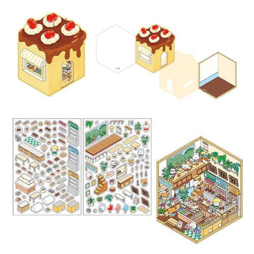 2.5d Szene Aufkleber Ästhetischer Aufkleber Cartoon Backladen Landschaft Dekorative Für Kinder Mädchen Jungen Szene Machen Dekorative Cartoon Landschaft Für Kind 2.5d Szene Aufkleber Ästhetischer Aufkleber Cartoon Backladen Landschaft Dekorative Für Kinder Mädchen Jungen Szene Machen Dekorative Cartoon Landschaft Für Kind von ANMITI