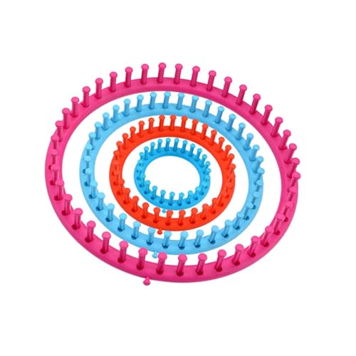 ANMITI 1 Oder 2 Eingestellte Gestrickte Kunststoff Strickrahmen Einfach Zu Verwendendem Strickwerkzeughäkeln Für Und Schals Rund Rechteckig Gestrickt Für Schals Deckenhut Design ANMITI 1 Oder 2 Eingestellte Gestrickte Kunststoff Strickrahmen Einfach Zu Verwendendem Strickwerkzeughäkeln Für Und Schals Rund Rechteckig Gestrickt Für Schals Deckenhut Design von ANMITI