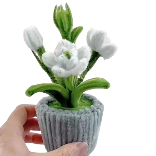 ANMITI Plüschstiele Topfblumenhandwerk Set Plush Stängel Steckte Pflanze Vorräte Für Hochzeitstisch Mittelstücke Hausdekoration ANMITI Plüschstiele Topfblumenhandwerk Set Plush Stängel Steckte Pflanze Vorräte Für Hochzeitstisch Mittelstücke Hausdekoration von ANMITI