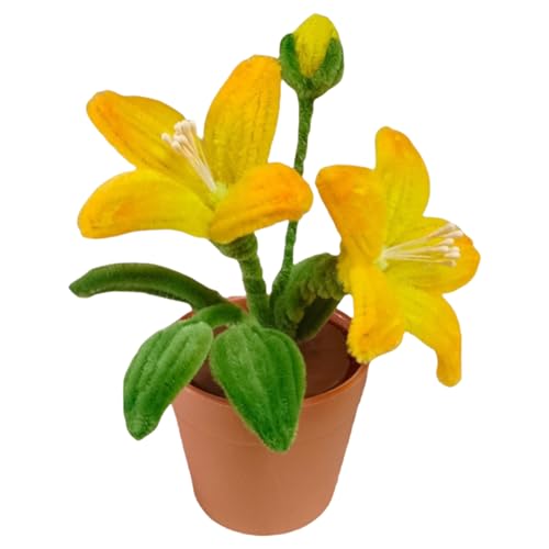 ANMITI Plüschstiele Topfblumenhandwerk Set Plush Stängel Steckte Pflanze Vorräte Für Hochzeitstisch Mittelstücke Hausdekoration ANMITI Plüschstiele Topfblumenhandwerk Set Plush Stängel Steckte Pflanze Vorräte Für Hochzeitstisch Mittelstücke Hausdekoration von ANMITI