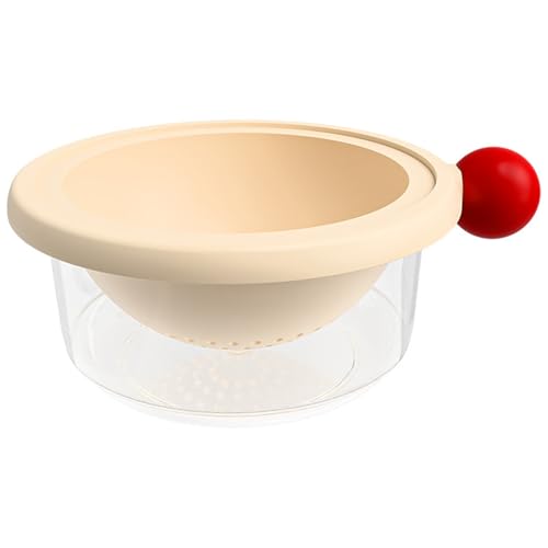 Doppelschicht Frucht Waschmaschine Colander Lebendige Farbdauer Plastikkonstruktion Perfekte Kochbegeisterte Doppelschicht Frucht Waschmaschine Colander Lebendige Farbdauer Plastikkonstruktion Perfekte Kochbegeisterte von ANMITI