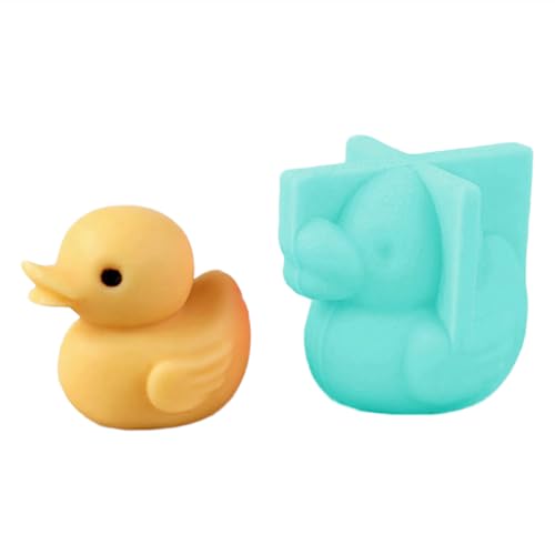 Enten Silikonkerzenformen Für Epoxidharz Handgefertigte Kerzenseife Schokoladenform Fondant Silikonform Kuchenform Duck Form Tonharz von ANMITI