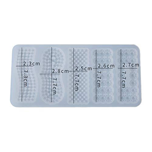 Epoxidharzform Haarklammern Barrettes Guss Silikonform Haarstift Gussharz Schimmel Art Haarnadel Haarnadel Epoxidharzform Haarklammern Barrettes Guss Silikonform Haarstift Gussharz Schimmel Art Haarnadel Haarnadel von ANMITI