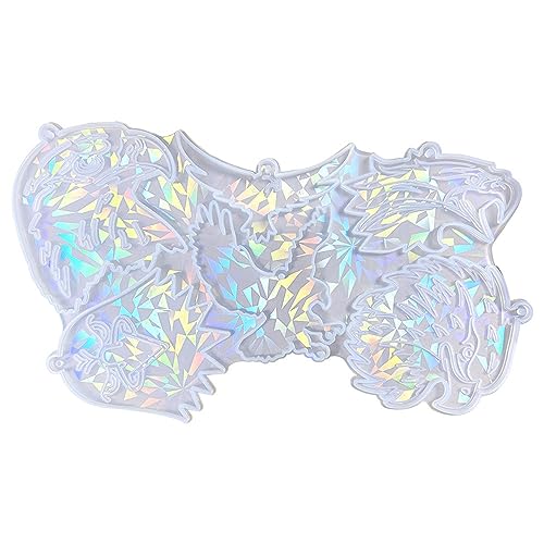 Holographischer Adlerform Silikonschmuck Anhänger Harzform Sparkling Epoxy Ohrring Charme Handwerk Anhänger Silikon Holographischer Adlerform Silikonschmuck Anhänger Harzform Sparkling Epoxy Ohrring Charme Handwerk Anhänger Silikon von ANMITI