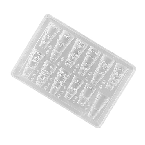 Künstlerische Silikonnägel Formform In Komplizierte Geschnitzte Formen Harzschmuck Herstellen Anfänger Profis Einzigartige Nageldekorationen Schimmelpilze Künstlerische Silikonnägel Formform In Komplizierte Geschnitzte Formen Harzschmuck Herstellen Anfänger Profis Einzigartige Nageldekorationen Schimmelpilze von ANMITI