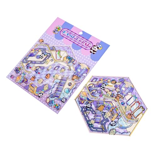 Lustige Szenenaufkleber Cartoon Miniatur Für Scrapbooking Journal Album Phone Case Laptop Verpackung Lustige Szenenaufkleber Cartoon Miniatur Für Scrapbooking Journal Album Phone Case Laptop Verpackung von ANMITI