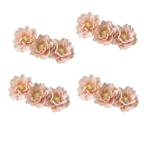 Moderne Vorhangsteuerbacks Blumenmuster Vorhang Holdbacks 4 Pieces Für Wohnraum Fensterdekoration Moderne Vorhangsteuerbacks Blumenmuster Vorhang Holdbacks 4 Pieces Für Wohnraum Fensterdekoration von ANMITI