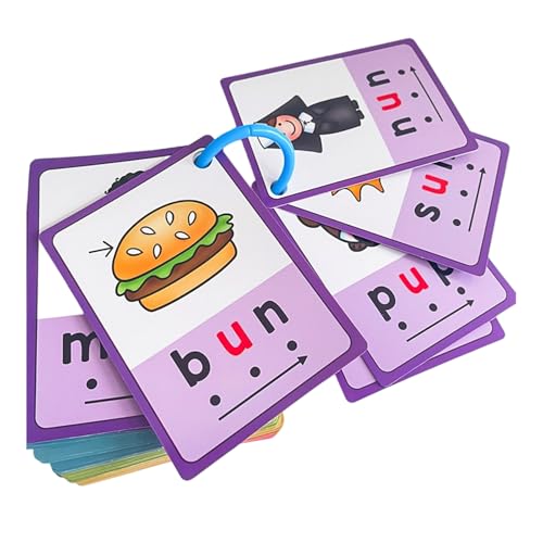 Phonics Lernkarten Mit CVC Wörtern Homeschooling Vokabular Interaktive Karteikarten Für Kinder Lesen Praxis Sprache Lernhilfe Lernblitz Für Heimschule Phonics Lernkarten Mit CVC Wörtern Homeschooling Vokabular Interaktive Karteikarten Für Kinder Lesen Praxis Sprache Lernhilfe Lernblitz Für Heimschule von ANMITI