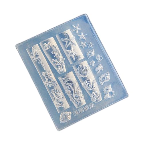 Sea Styles Maniküre Silikonformen Mit Wal Und Schalenmustern Für Nägel Künstler Kreative Verzierungen Formen Kreative Verzierungen Sea Styles Maniküre Silikonformen Mit Wal Und Schalenmustern Für Nägel Künstler Kreative Verzierungen Formen Kreative Verzierungen von ANMITI