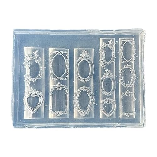 Silikonnägel Briefmarkenform Kristall Epoxidschnitzform Elegante Nägel Verzierungen Schimmel Silikonnägel Briefmarkenform Kristall Epoxidschnitzform Elegante Nägel Verzierungen Schimmel von ANMITI
