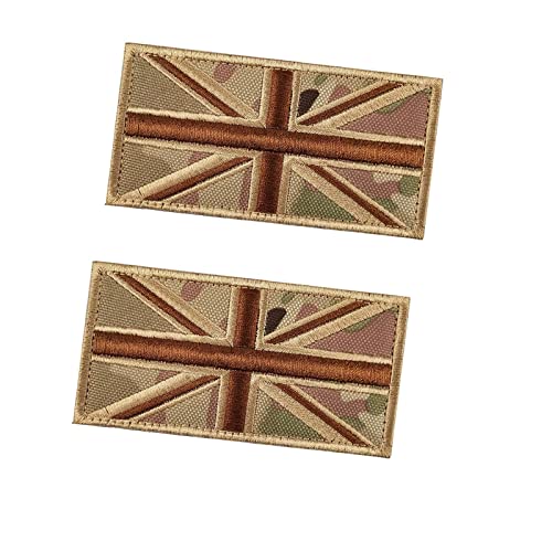 ANIPP Bestickter Aufnäher mit Klettverschluss, Stoffmuster, zum Aufnähen für Kleidung, für Taschen, Jacken, Mäntel, Hosen, Hüte, 2 Stück ANIPP Bestickter Aufnäher mit Klettverschluss, Stoffmuster, zum Aufnähen für Kleidung, für Taschen, Jacken, Mäntel, Hosen, Hüte, 2 Stück von ANNIUP