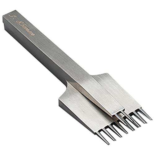 ANNJUC Hochwertiger, Scharfer LedermeißEl im FranzöSischen Stil, Stecheisen Aus Die-Steel, Lederstanzwerkzeug, Politur, 3,85 Mm von ANNJUC