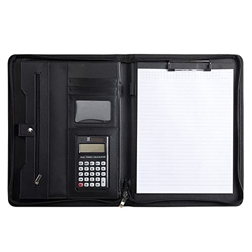 ANNJUC Professioneller Business-Padfolio-Lebenslauf-Portfolio-Ordner mit Reißverschluss, Interview-Lebenslauf-Notefolio, Premium-Dokumentenorganisation ANNJUC Professioneller Business-Padfolio-Lebenslauf-Portfolio-Ordner mit Reißverschluss, Interview-Lebenslauf-Notefolio, Premium-Dokumentenorganisation von ANNJUC