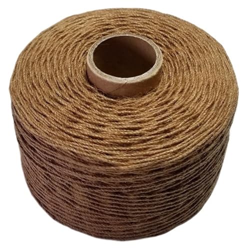 2 stücke Bunte Fäden Schnur Schnüre Garn for Nähen Stricken Stickerei Häkeln DIY FüR Basteln(Brown) von ANQKYO