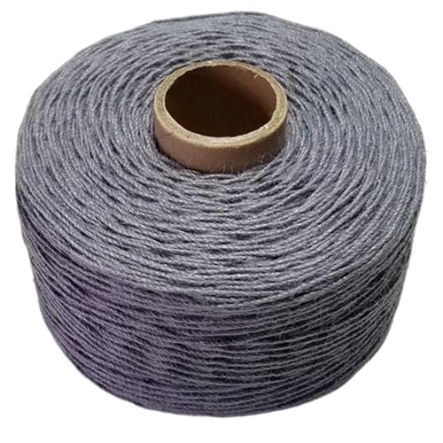 2 stücke Bunte Fäden Schnur Schnüre Garn for Nähen Stricken Stickerei Häkeln DIY FüR Basteln(Dark gray) von ANQKYO