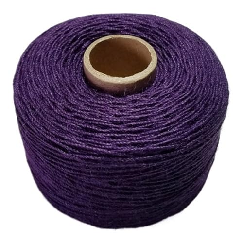 2 stücke Bunte Fäden Schnur Schnüre Garn for Nähen Stricken Stickerei Häkeln DIY FüR Basteln(Dark perple) von ANQKYO