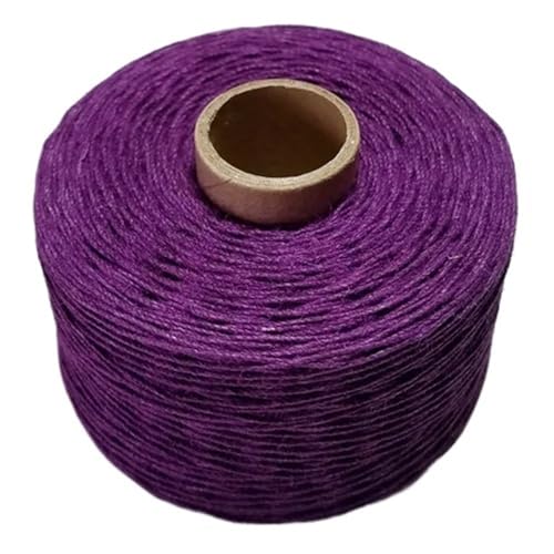 2 stücke Bunte Fäden Schnur Schnüre Garn for Nähen Stricken Stickerei Häkeln DIY FüR Basteln(Perple) von ANQKYO
